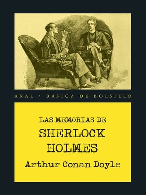 cover image of Las memorias de Sherlock Holmes